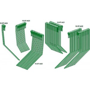 Зубья сетчатой бороны, комплект