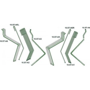 Зубья сетчатой бороны, комплект