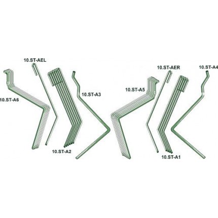 Зубья сетчатой бороны, комплект