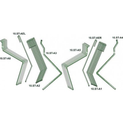 Зубья сетчатой бороны, комплект