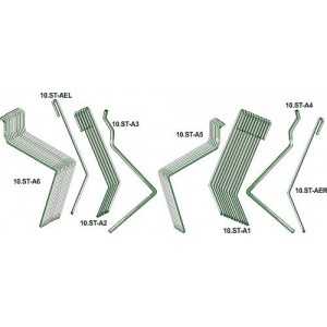 Зубья сетчатой бороны, комплект