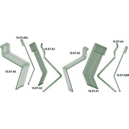 Зубья сетчатой бороны, комплект