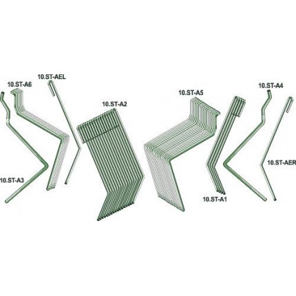 Зубья сетчатой бороны, комплект