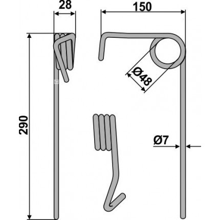 Загортачи - задний