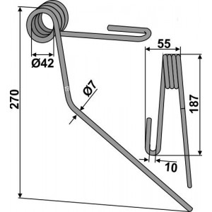 Загортачи передний