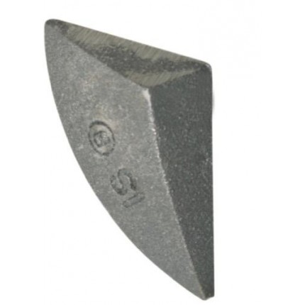 Клин металлического сошника