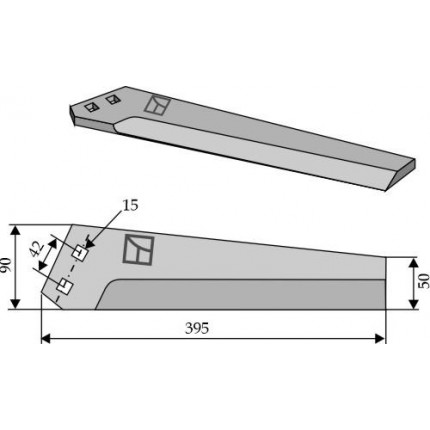 Нож-ботвообрезчик
