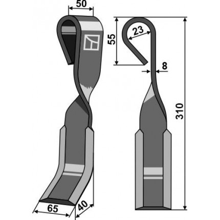 Ботвоудалитель
