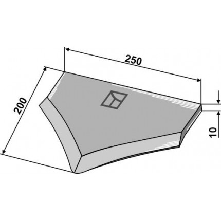 Лопатовидный нож