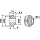 Втулка для ножа соломоизмельчителя