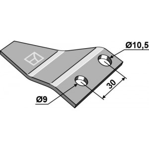 Чистик правый