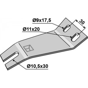 Чистик левый