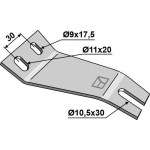 Чистик правый