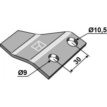 Чистик левый
