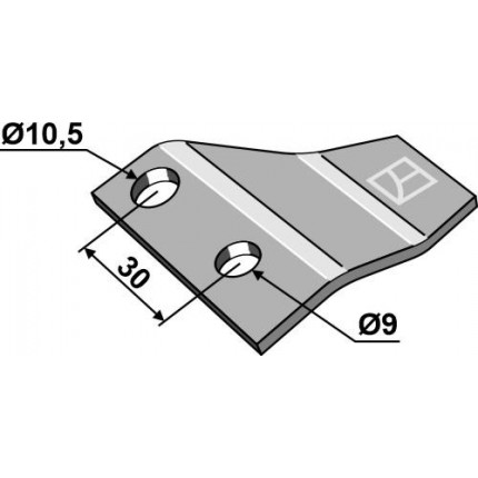 Чистик правый