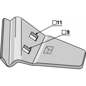 Чистик левый
