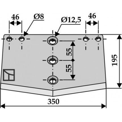 Лопатовидный нож