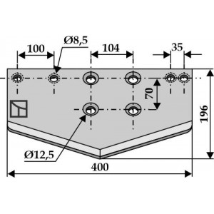 Лопатовидный нож