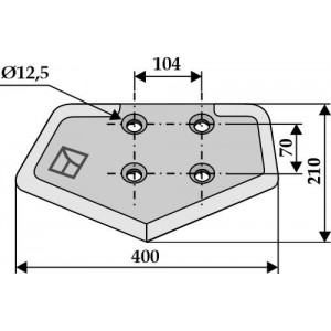 Лопатовидный нож
