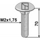 Болт M2x1,75х70 12.9