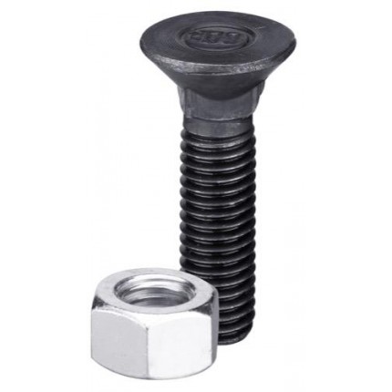 Болт М10х30 DIN 608 - 10.9 с гайкой