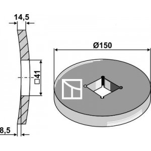 Кольцо для вала