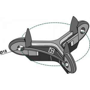 Звездочка луговой бороны