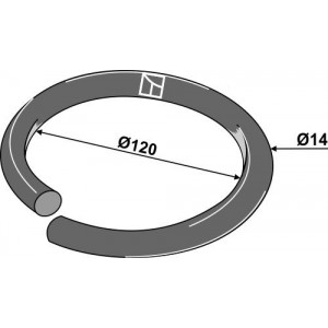 Cетовое кольцо Ø145