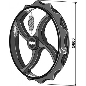 Кембриджское колесо - Ø600мм