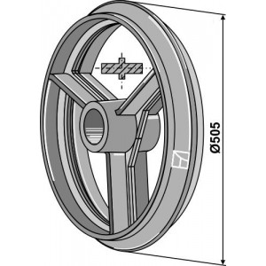 Кембриджское колесо - Ø505мм
