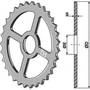 Зубчатое колесо - Ø530мм