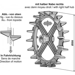 Кулачковое колесо - Ø550мм