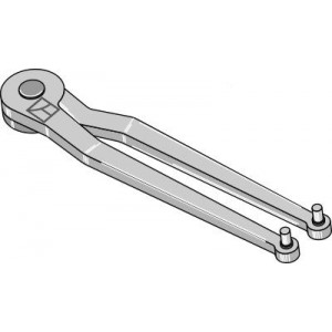 ключ для круглых шлицевых гаек