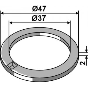 Шайба Ø47x2xØ37