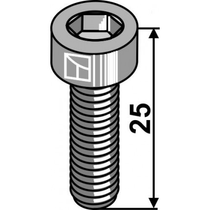 Болт с внутренним шестигранником