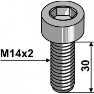 Болт с внутр. шестигранником - M14x2 - 10.9