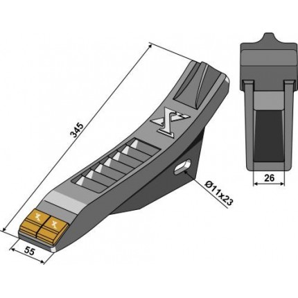 Долото - Карбид