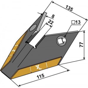 Лопасть лапы Extreme