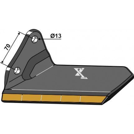 Крыло лапы Карбид левое