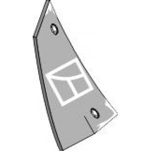 Грудь отвала левая