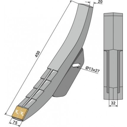 Долото - Widia
