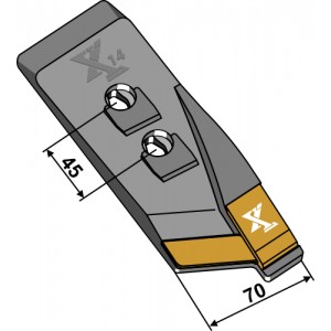 Долото универсальное правое