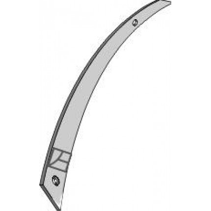 Полоса отвала - левая