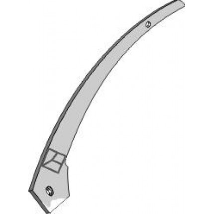 Полоса отвала - левая