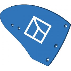 Крыло отвала HW240R - правое