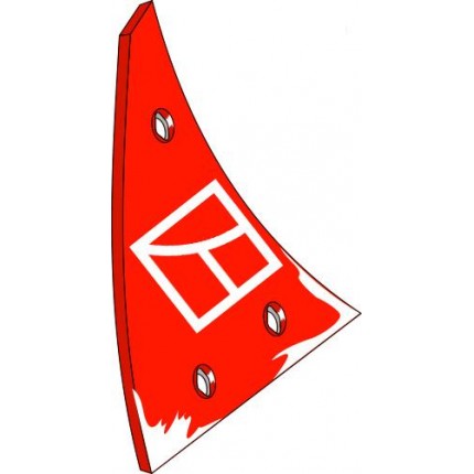 Грудь отвала левая