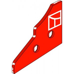 Наконечник полевой доски правый