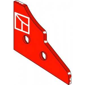 Наконечник полевой доски левый