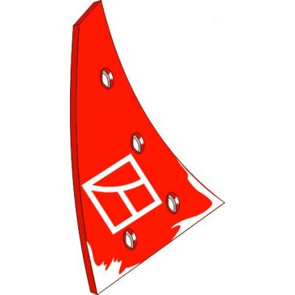 Грудь отвала левая