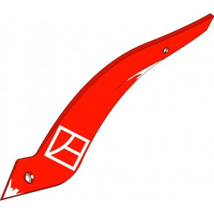 Полоса отвала - левая